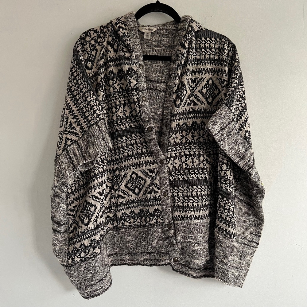 Lucky Brand Cardigan women One Size, Gray
